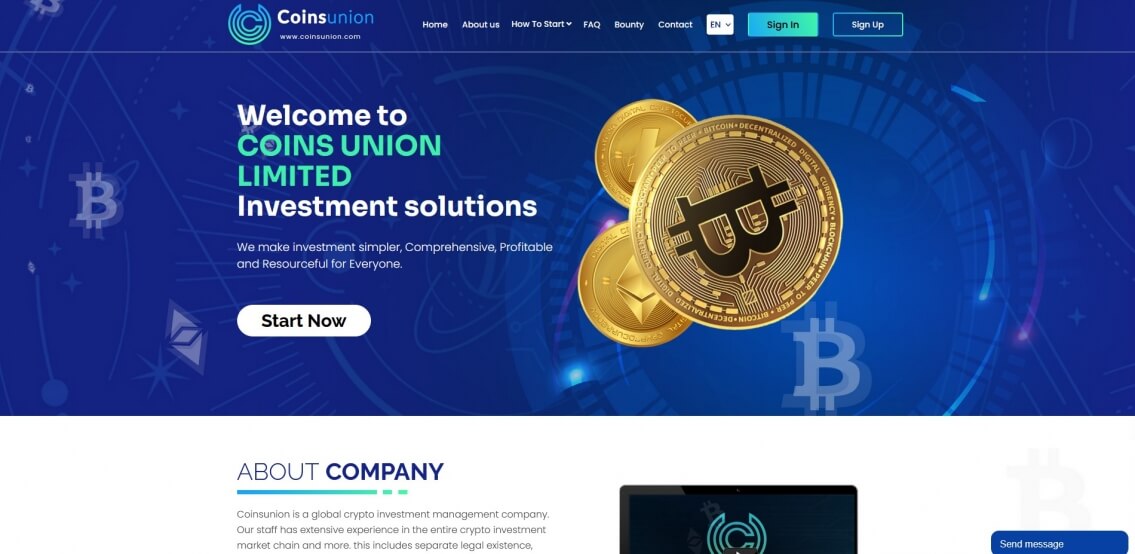 Coinsunion Limited